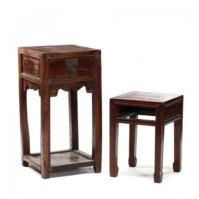 two-chinese-hardwood-stands