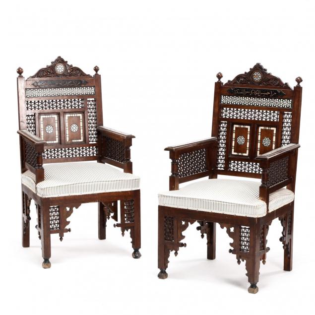pair-of-moroccan-mother-of-pearl-inlaid-arm-chairs