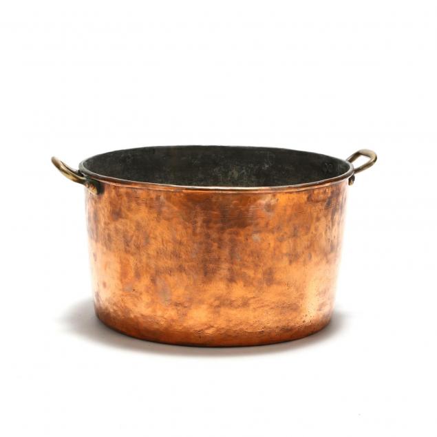 large-hand-hammered-copper-pot