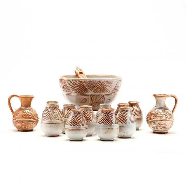 contemporary-cypriot-pottery-wine-set