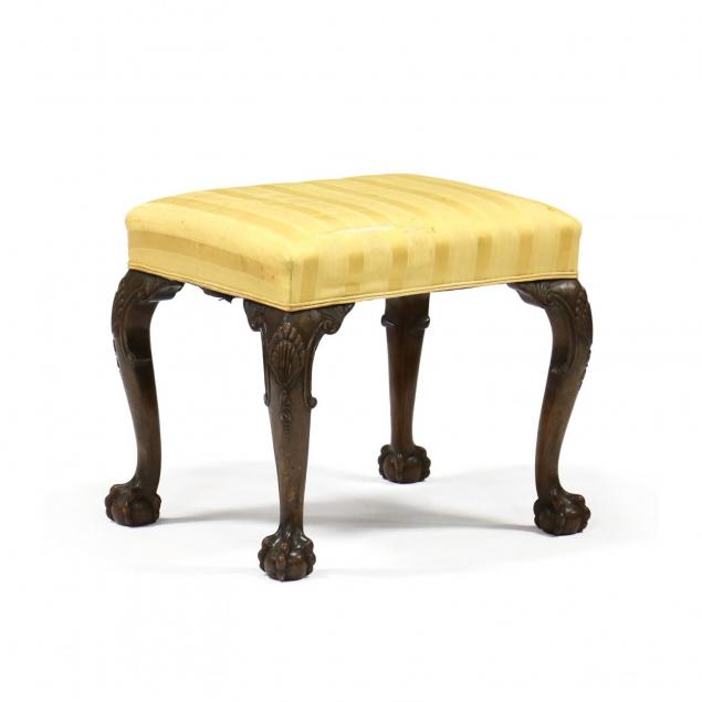 english-antique-chippendale-style-mahogany-stool