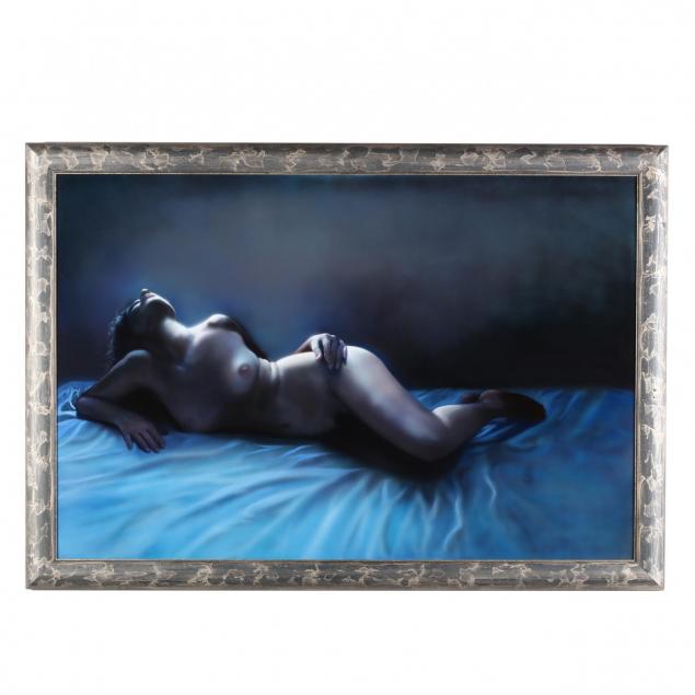 greek-or-cypriot-photo-realist-painting-of-a-reclining-nude