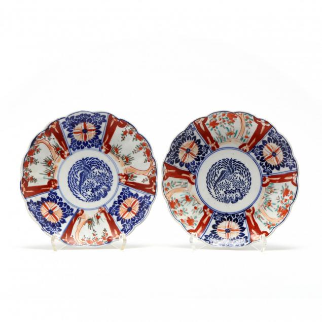 two-japanese-imari-plates