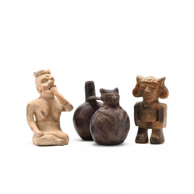 three-pre-columbian-pottery-objects