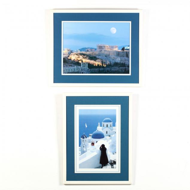 two-framed-photographs-of-greek-landmarks