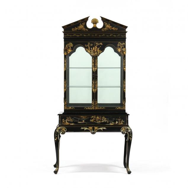queen-anne-style-chinoiserie-decorated-vitrine