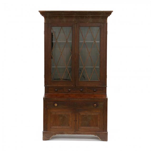 american-classical-secretary-bookcase