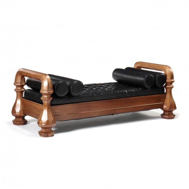 william-iv-rosewood-and-leather-daybed
