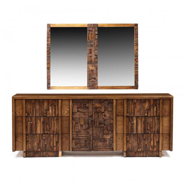 lane-brutalist-dresser-and-mirror