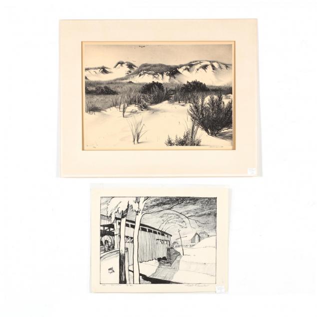 two-lithographs-by-american-artists-wengenroth-and-cassebeer