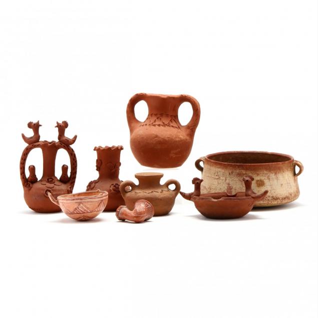 group-of-antique-cypriot-pottery-reproductions
