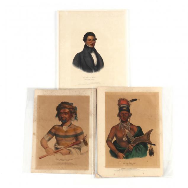 three-mckenney-hall-lithographs-19th-century