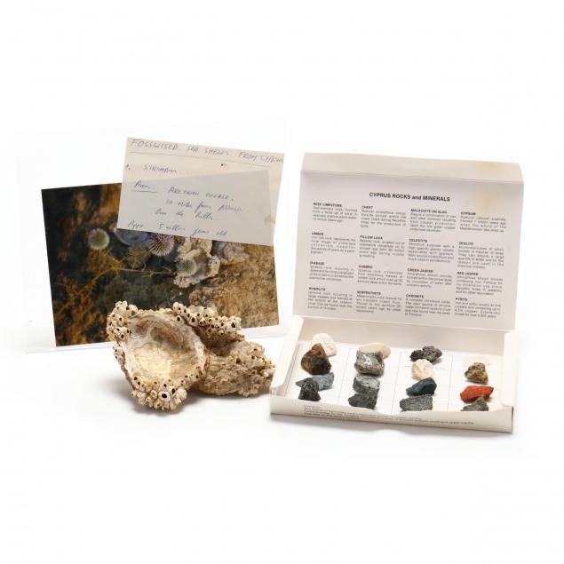 a-boxed-collection-of-cypriot-mineral-specimens