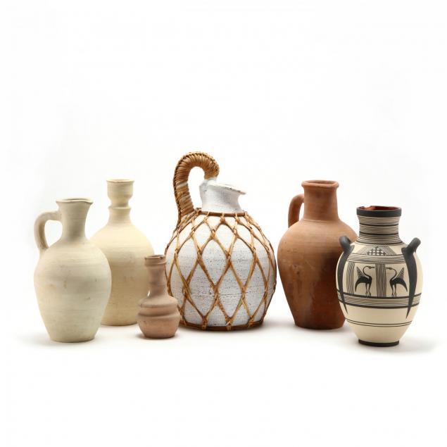 five-contemporary-cypriot-pottery-vessels