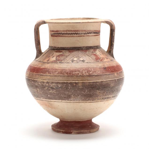 cypro-archaic-footed-amphora