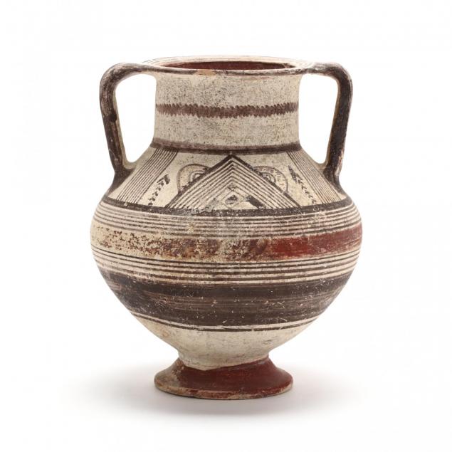 cypro-archaic-footed-amphora