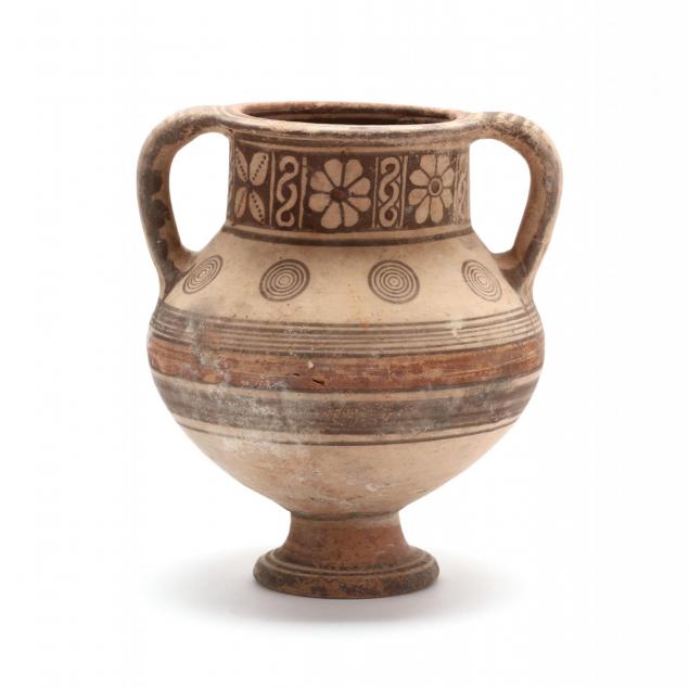 cypro-archaic-two-handled-footed-amphora