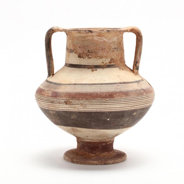 cypro-archaic-footed-vase
