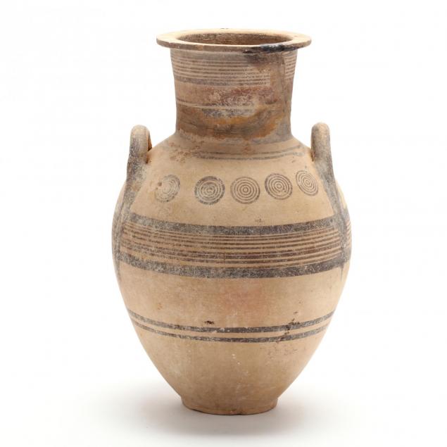 cypro-geometric-footed-amphora