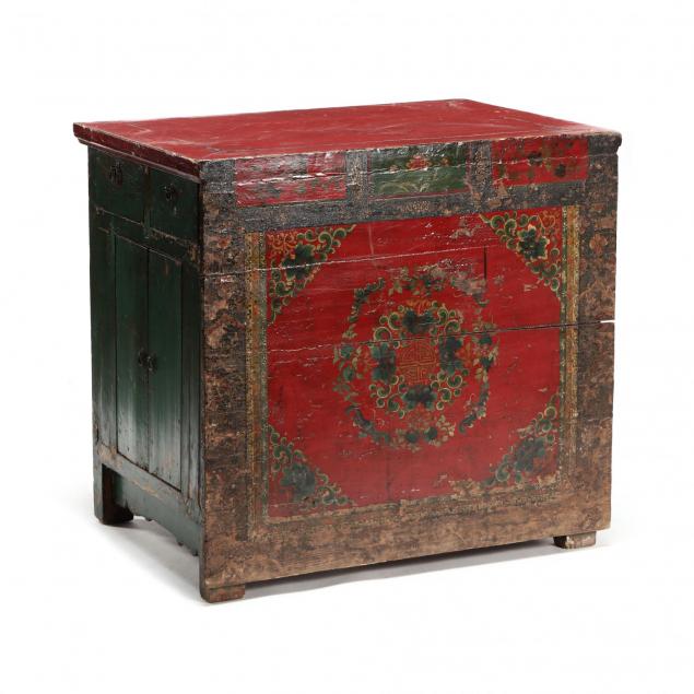 tibetan-paint-decorated-storage-cabinet