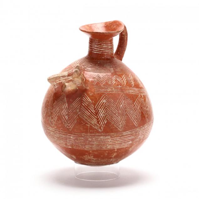 cypriot-early-bronze-age-polished-red-ware-flagon