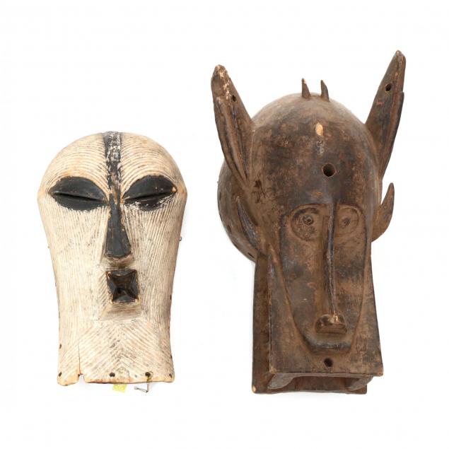 two-african-masks
