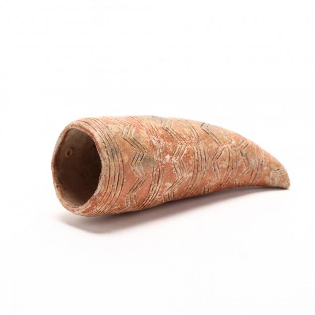 cypriot-early-bronze-age-polished-red-ware-bull-s-horn-vessel