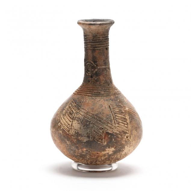 cypriot-early-bronze-age-polished-red-ware-bottle