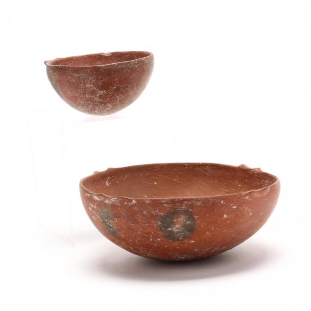 two-cypriot-early-bronze-age-polished-red-ware-bowls