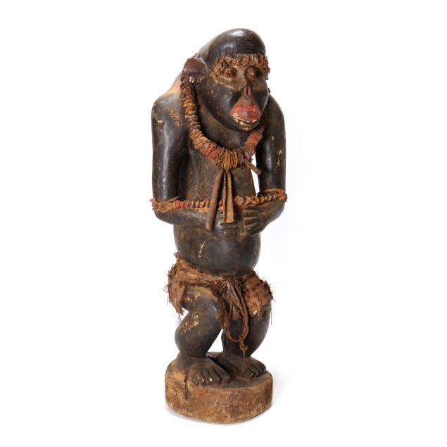 gbekre-baule-monkey-statue