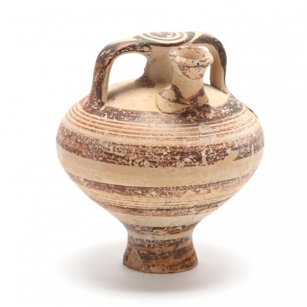 cypro-mycenaean-pottery-stirrup-jar