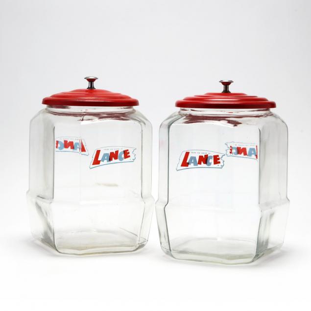 lance-pair-of-advertising-counter-top-jars