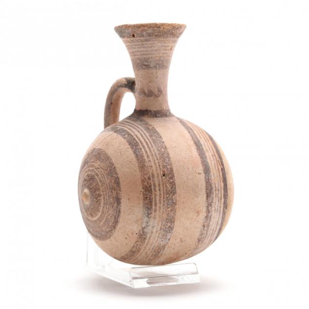 cypro-geometric-barrel-jug