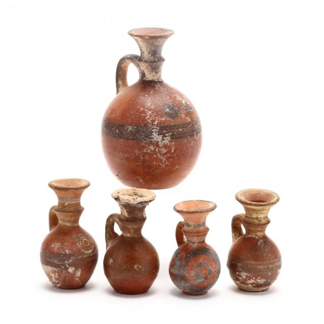 five-late-bronze-age-red-ware-juglets