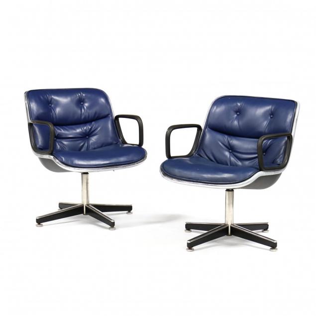 knoll-pair-of-swivel-office-chairs