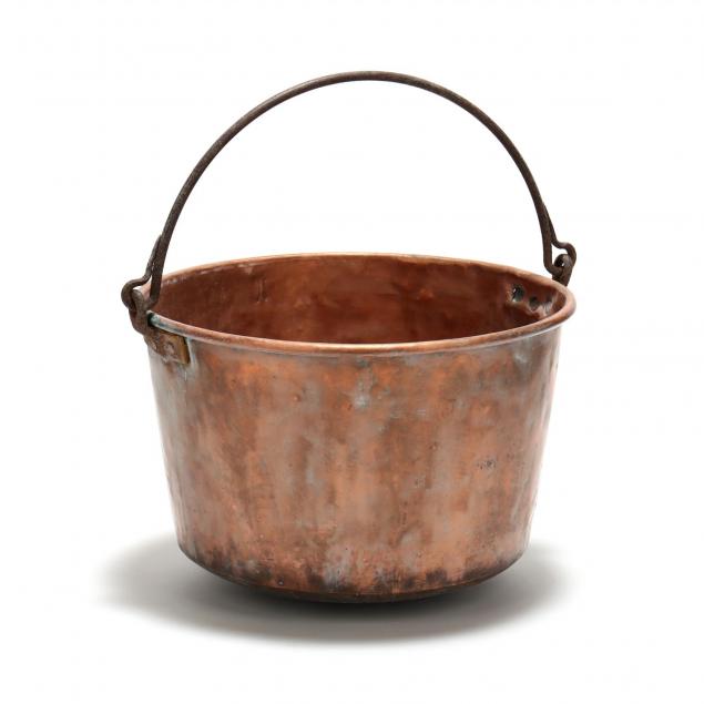 large-antique-copper-cauldron