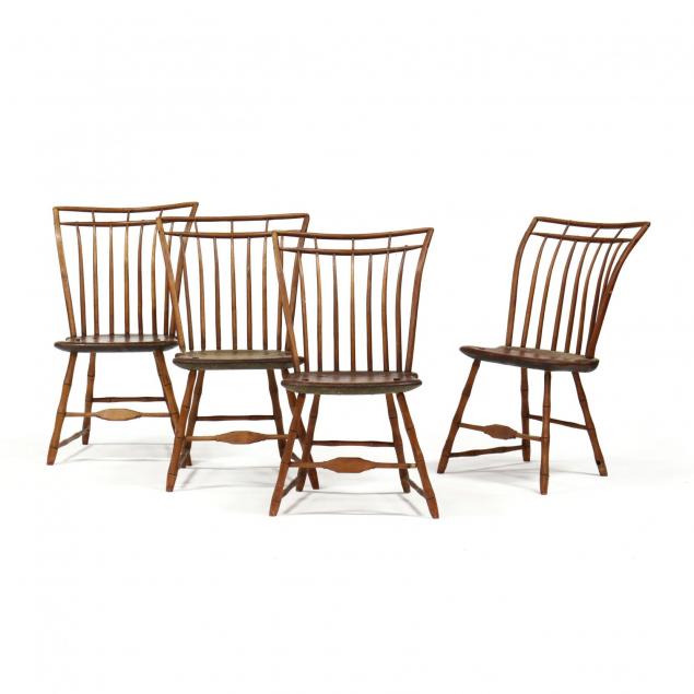 set-of-four-antique-new-england-windsor-side-chairs