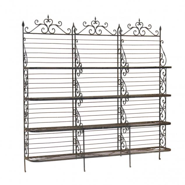 large-antique-baker-s-rack