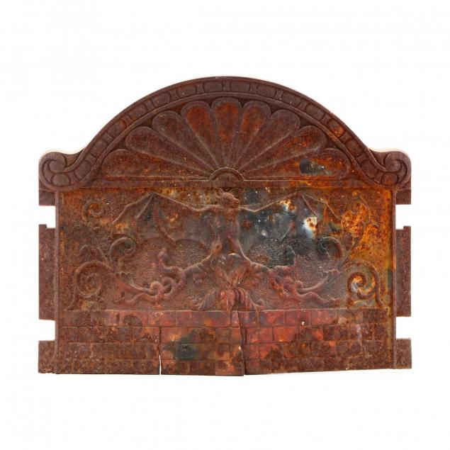 antique-gothic-style-iron-fireplace-cover