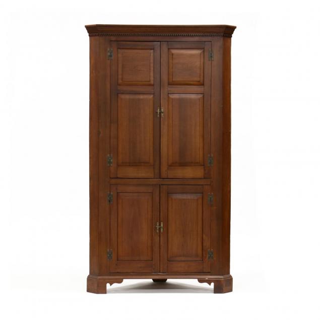 american-chippendale-walnut-corner-cupboard