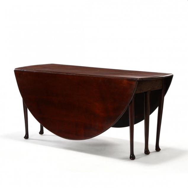 george-ii-mahogany-drop-leaf-six-leg-dining-table