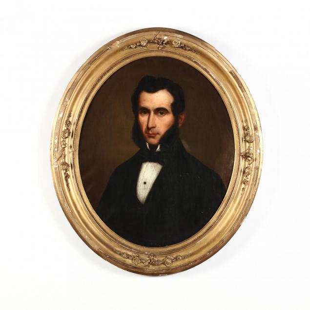 an-antique-american-school-portrait-of-a-man