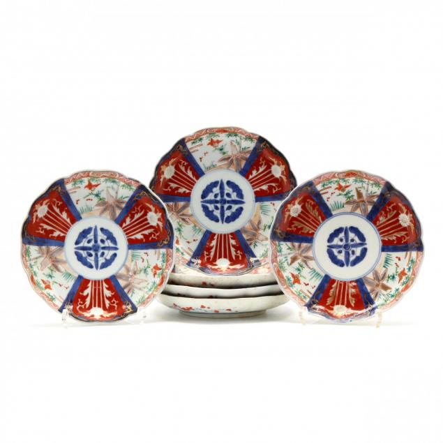 set-of-six-antique-imari-bowls