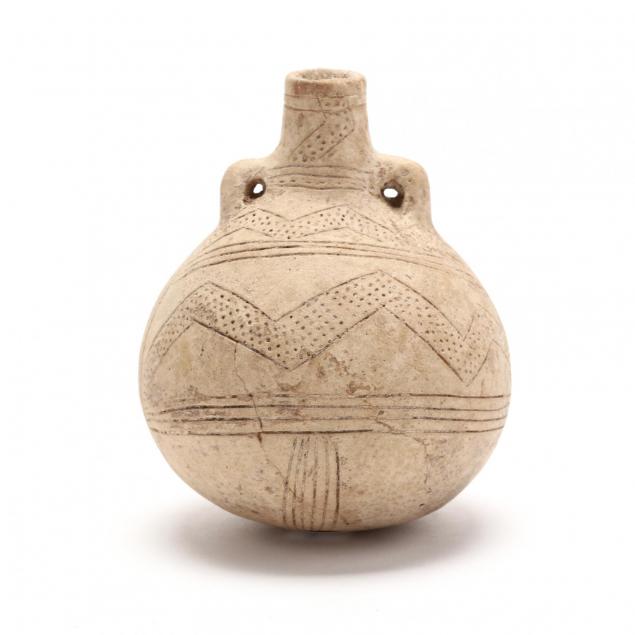 cypriot-or-greek-bronze-age-incised-terracotta-bottle