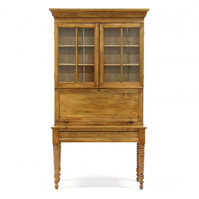 american-country-sheraton-secretary-bookcase