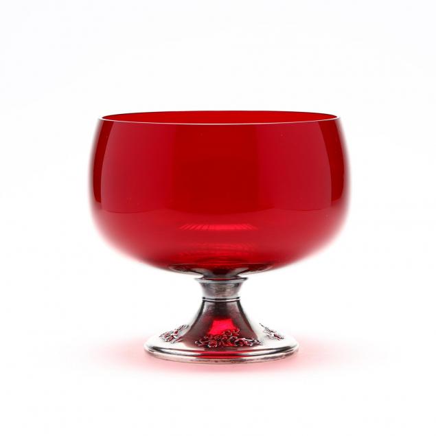 gorham-sterling-and-glass-pedestal-bowl