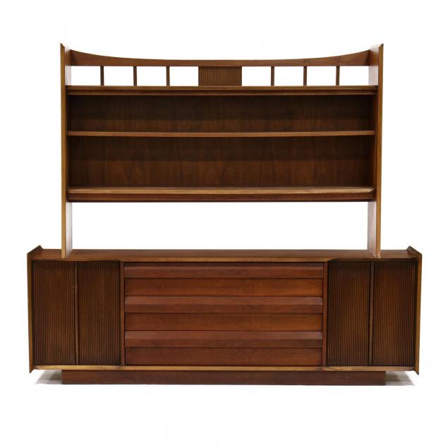lane-i-rhythm-i-walnut-sideboard-with-bookcase