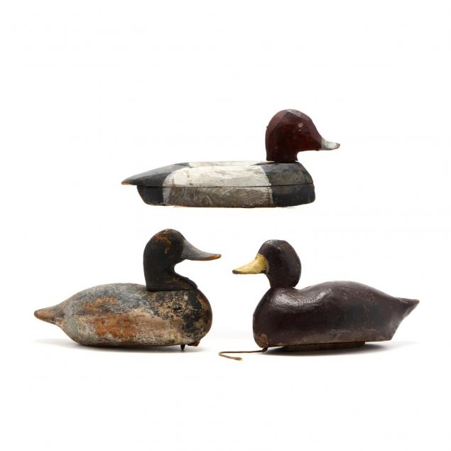 three-vintage-duck-decoys