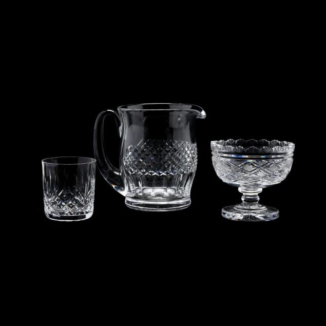 waterford-three-pieces-of-cut-glass