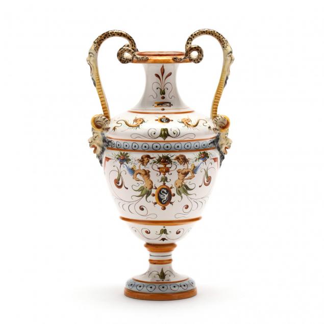 richard-ginori-italian-decorated-double-handled-urn